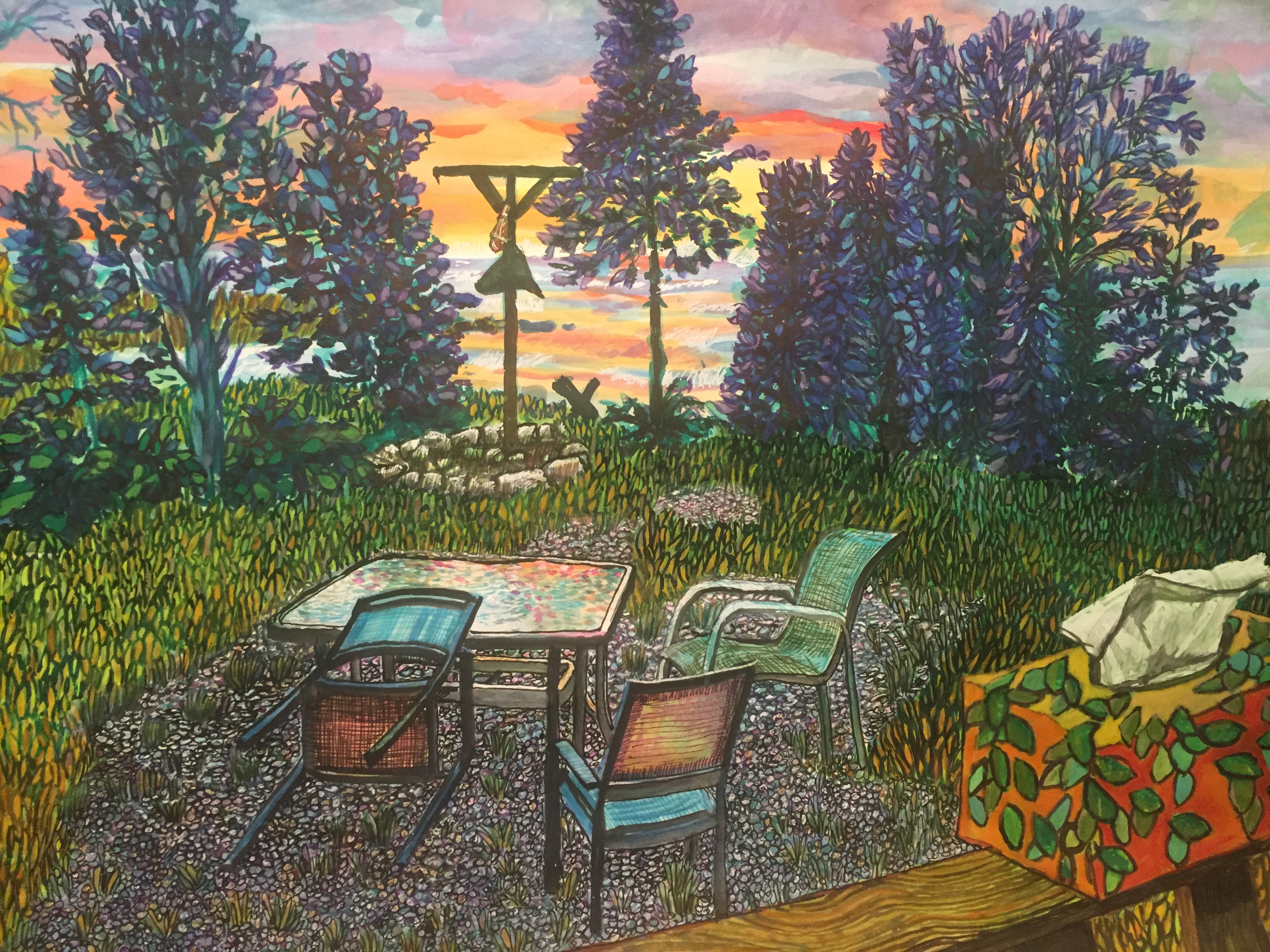 tobermory-sunset---dorcas-bay-by-cork-ireland-freelance-artist---art-van-leeuwen