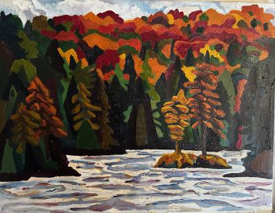 daisy-lake---algonquin-provincial-park-by-cork-ireland-freelance-artist---art-van-leeuwen