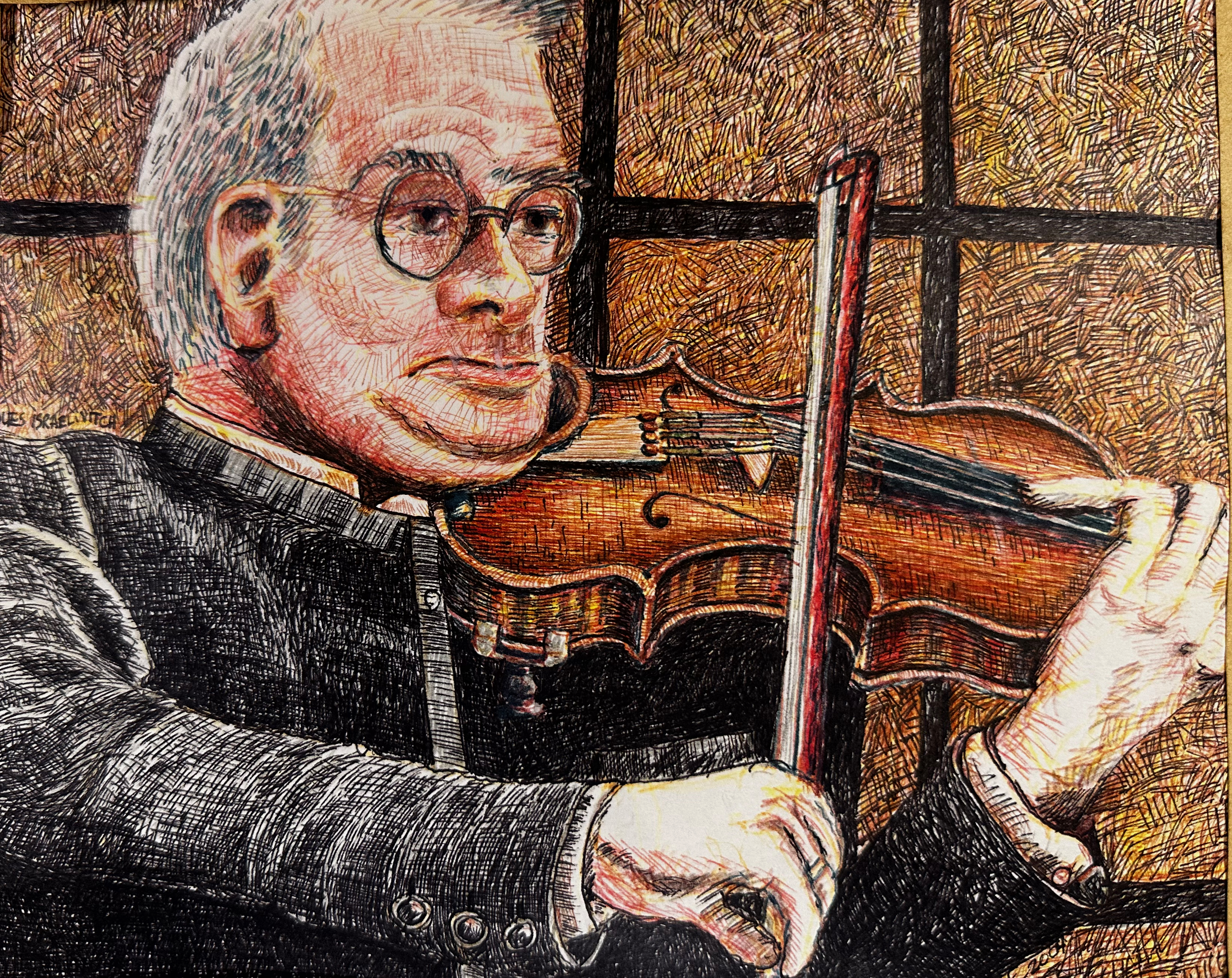 jacques-israelivitch-done-while-at-the-toronto-symphony-by-cork-ireland-freelance-artist-art-van-leewen