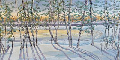 jumbles-dawn-ottawa-river---westmeath-ontario-by-canadian-and-cork-ireland--artist---art-van-leeuwen